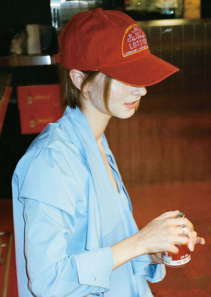 lotsyou_Old Money Classic Ballcap Red